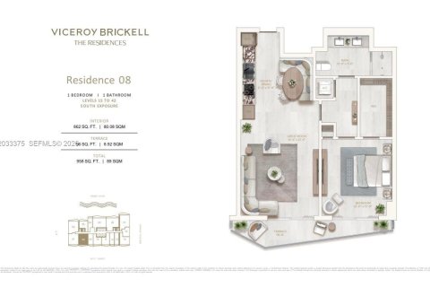 Copropriété à louer à Miami, Floride: 1 chambre, 80.08 m2 № 2154549 - photo 11
