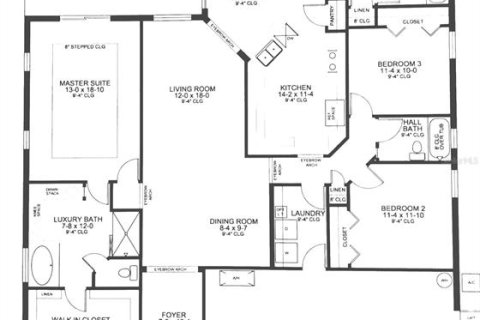 Casa en alquiler en Haines City, Florida, 4 dormitorios, 237.64 m2 № 2220660 - foto 19