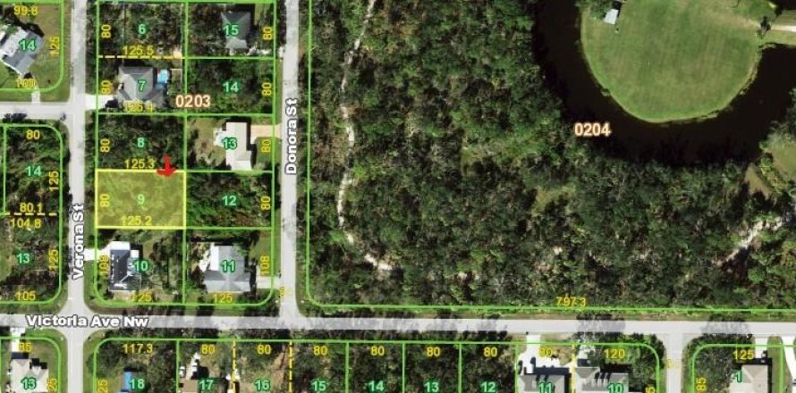 Terrain à Port Charlotte, Floride № 2205718