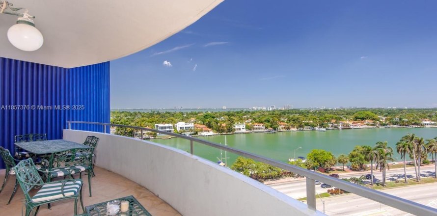 Кондоминиум с 3 спальнями в Майами-Бич, Флорида № 1960321