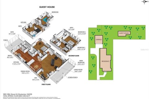 House in Bradenton, Florida 3 bedrooms, 245.63 sq.m. № 1202182 - photo 7