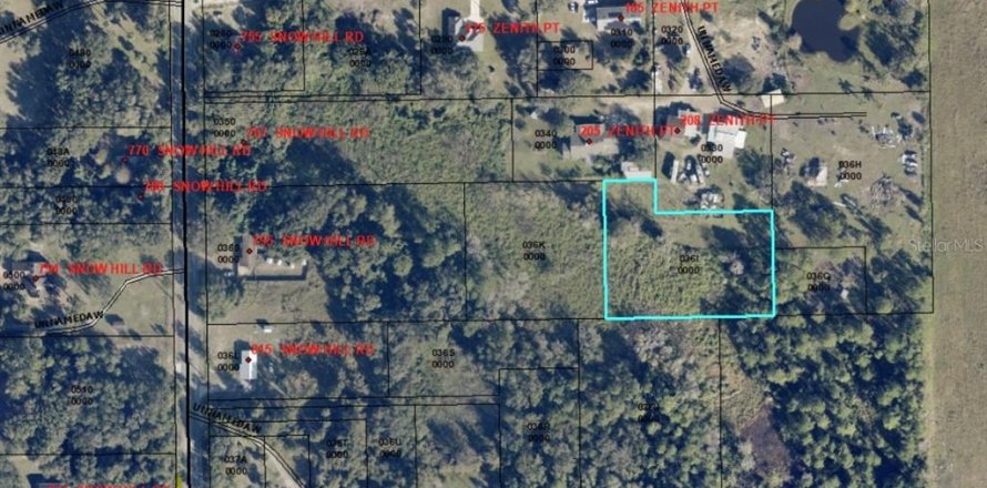 Land in Geneva, Florida № 2098458