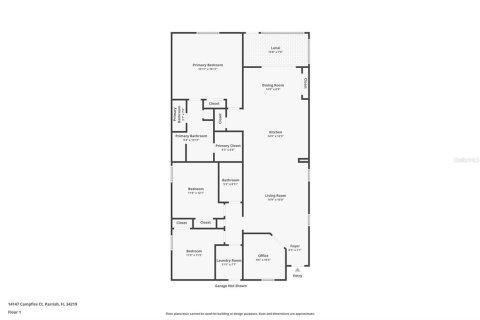 House in Parrish, Florida 3 bedrooms, 164.53 sq.m. № 1589948 - photo 2