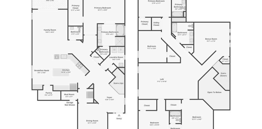 House in Orlando, Florida 5 bedrooms, 396.23 sq.m. № 1717574