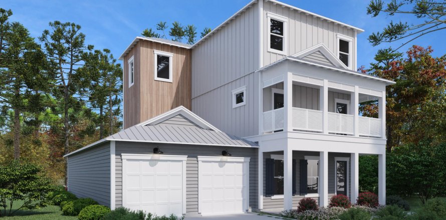 House in Santa Rosa Beach, Florida 6 bedrooms, 310.94 sq.m. № 559599