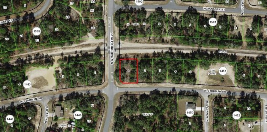 Land in Citrus Springs, Florida № 2162767