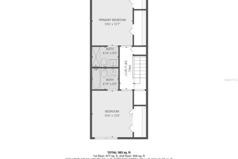 Adosado en venta en Tampa, Florida, 2 dormitorios, 110 m2 № 2099800 - foto 8