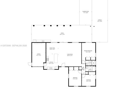 Casa en venta en Cutler Bay, Florida, 3 dormitorios, 144.65 m2 № 2309510 - foto 27