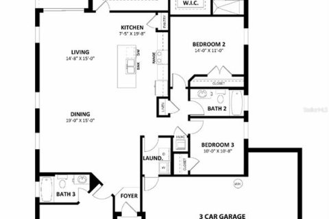 Casa en venta en Dunnellon, Florida, 4 dormitorios, 184.88 m2 № 2215400 - foto 2