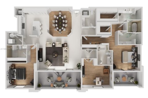 Apartment in Coral Gables, Florida 3 bedrooms, 212.56 sq.m. № 1955907 - photo 23