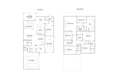 Townhouse floor plan «312SQM Marquez», 5 bedrooms in MARBELLA