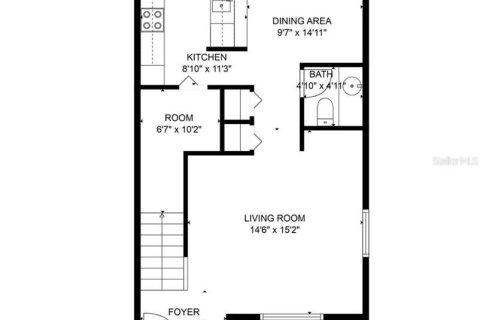 Touwnhouse à louer à Orlando, Floride: 2 chambres, 108.14 m2 № 2416530 - photo 27