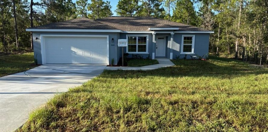House in Citrus Springs, Florida 3 bedrooms, 130.53 sq.m. № 1856469