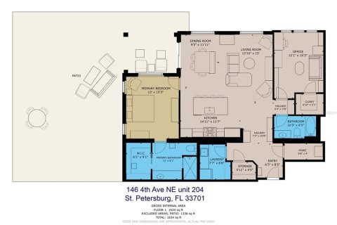 Condo in Saint Petersburg, Florida, 2 bedrooms  № 1508464 - photo 8