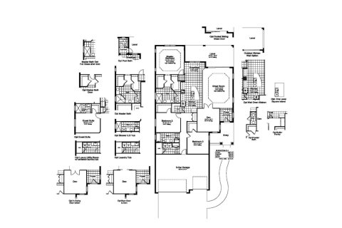 House floor plan «213SQM BRIGHT MEADOW», 3 bedrooms in GRAND PARK