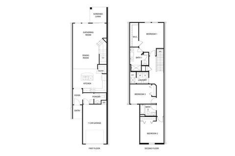Townhouse in Saint Augustine, Florida 3 bedrooms, 159.98 sq.m. № 1886233 - photo 3