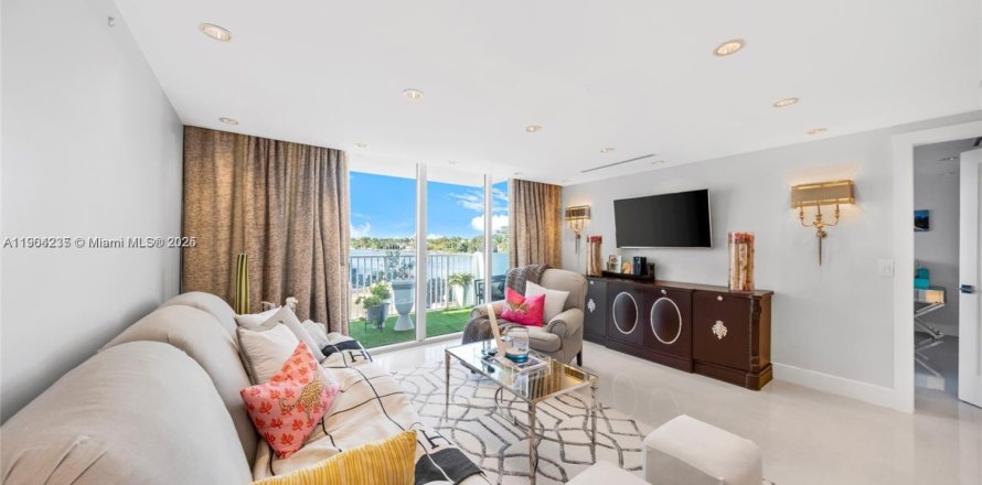 Кондоминиум с 1 спальней в Майами-Бич, Флорида № 1955419