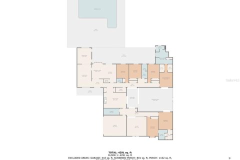 Casa en venta en Ocala, Florida, 6 dormitorios, 452.53 m2 № 1334701 - foto 2