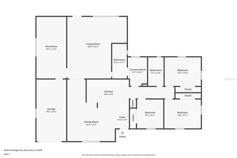 Casa en alquiler en Riverview, Florida, 3 dormitorios, 157 m2 № 1915414 - foto 21