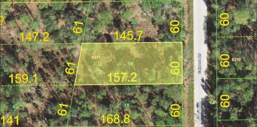 Terrain à Punta Gorda, Floride № 2204983