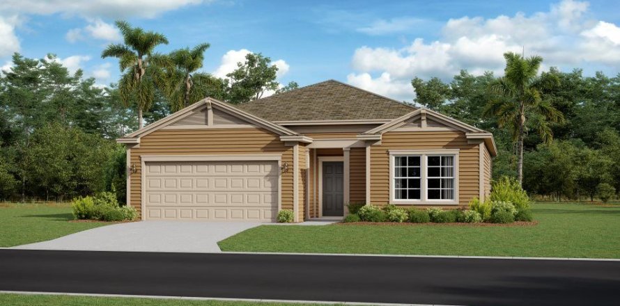House in Wexford Reserve - Wexford Reserve 50S in Ormond Beach, Florida 3 bedrooms, 143 sq.m. № 608915