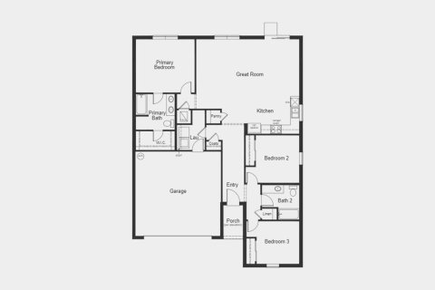 Townhouse floor plan «143SQM», 3 bedrooms in DEER RUN