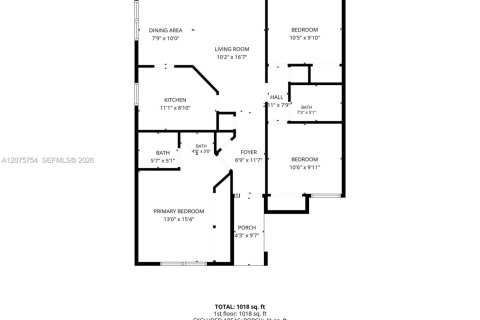 Villa ou maison à vendre à Miramar, Floride: 3 chambres, 90.21 m2 № 2314034 - photo 25