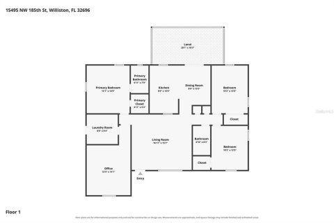 Купить виллу или дом в Уиллистон, Флорида 3 комнаты, 147.34м2, № 2428756 - фото 4