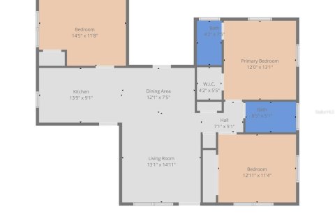 Купить виллу или дом в Порт-Ричи, Флорида 3 комнаты, 120.4м2, № 2096430 - фото 4