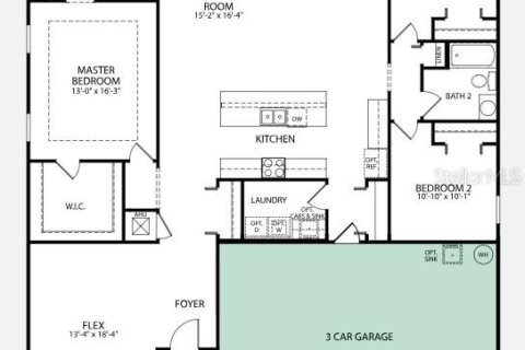 House in Lady Lake, Florida 3 bedrooms, 189.89 sq.m. № 1857796 - photo 2
