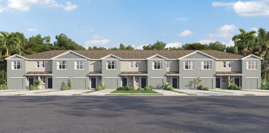 Townhouse in Wesley Chapel, Florida 3 bedrooms, 135.92 sq.m. № 1869689