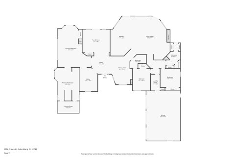 Купить виллу или дом в Лейк-Мэри, Флорида 5 комнат, 330.92м2, № 1796025 - фото 1