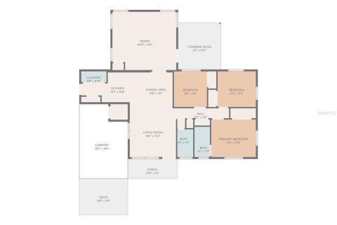 House in Saint Petersburg, Florida 4 bedrooms, 114.83 sq.m. № 1816243 - photo 2