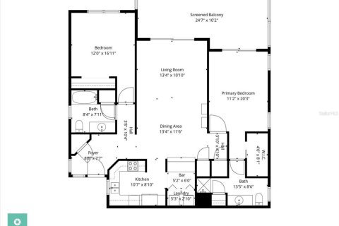 Condominio en venta en Sarasota, Florida, 2 dormitorios, 110.65 m2 № 2230878 - foto 29