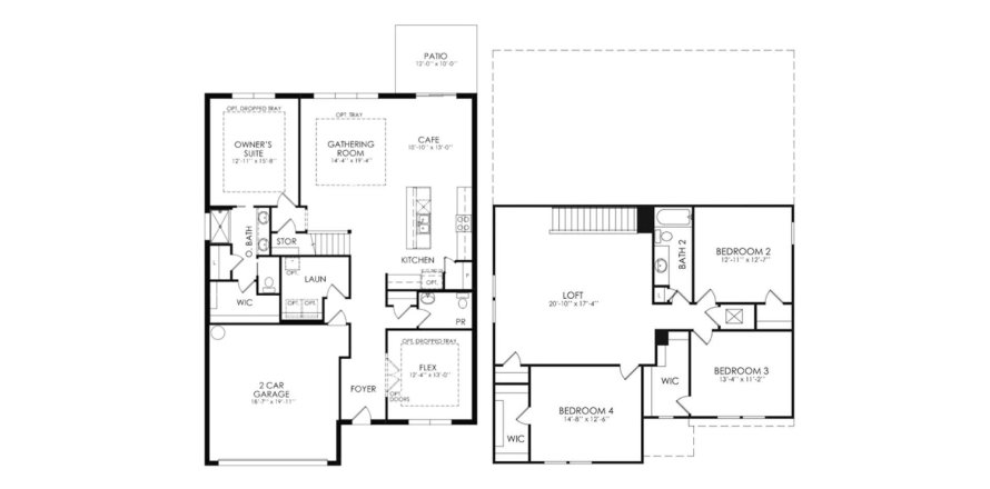 House in CAGAN CROSSINGS in Clermont, Florida 5 bedrooms, 268 sq.m. № 33799