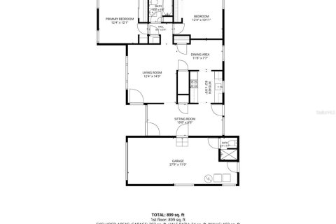 House in Dunedin, Florida 2 bedrooms, 88.35 sq.m. № 2151558 - photo 2