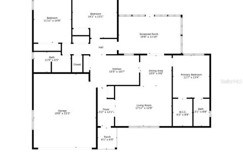 House in Inverness, Florida 3 bedrooms, 136.85 sq.m. № 1793105 - photo 6