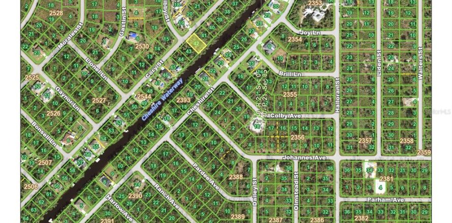 Land in Port Charlotte, Florida № 1815686