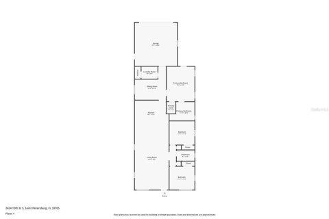 House in Saint Petersburg, Florida 3 bedrooms, 167.22 sq.m. № 1853792 - photo 16