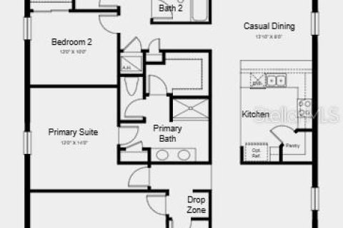 House in Auburndale, Florida 4 bedrooms, 183.39 sq.m. № 1911942 - photo 2