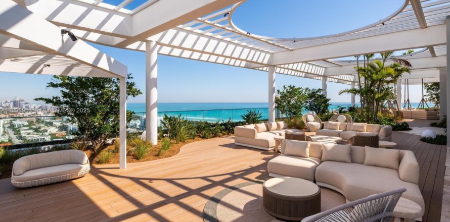 Кондоминиум с 1 спальней в Майами-Бич, Флорида № 1954086