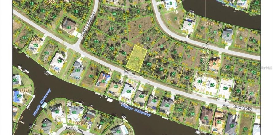 Land in Port Charlotte, Florida № 2159491