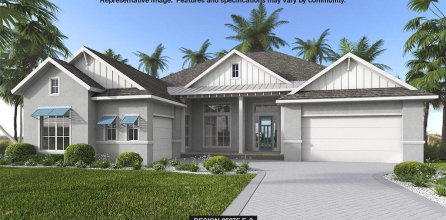 House in Brooksville, Florida 3 bedrooms, 234.76 sq.m. № 1837339
