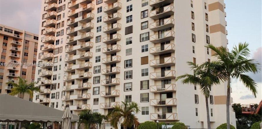 Condo à Hallandale Beach, Floride, 1 chambre  № 2071854