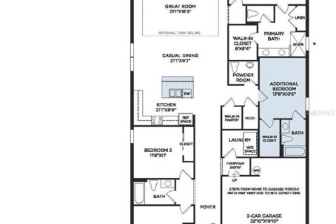 Villa ou maison à vendre à Orlando, Floride: 4 chambres, 221.85 m2 № 2156939 - photo 2