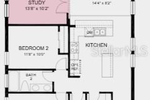 Купить виллу или дом в Киссимми, Флорида 6 комнат, 166.3м2, № 1827123 - фото 2