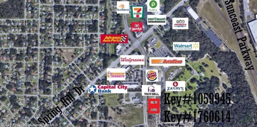 Terreno en Spring Hill, Florida № 1559246