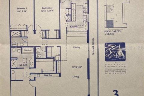 Copropriété à louer à Sarasota, Floride: 3 chambres, 209.96 m2 № 1845086 - photo 2