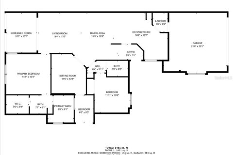 House in Bradenton, Florida 2 bedrooms, 140.93 sq.m. № 1785444 - photo 6