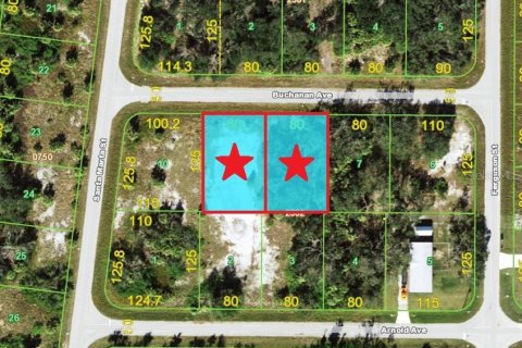 Land in Port Charlotte, Florida № 2160222